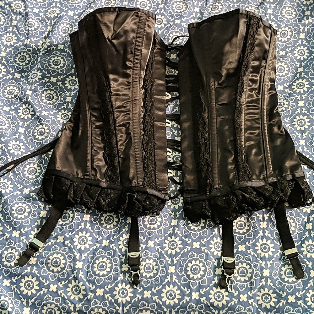 Vollers Satin Boned Overbust Corset EUR 36 UK 26